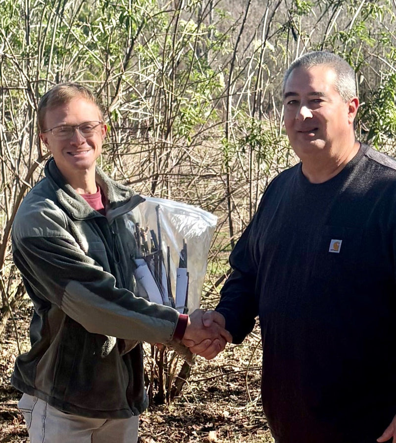 Boots-to-Roots Program Gifts Elderberry Cuttings