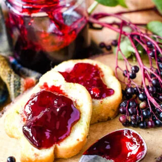 American Elderberry Jelly (8 oz.) – Farm-Grown, Small-Batch